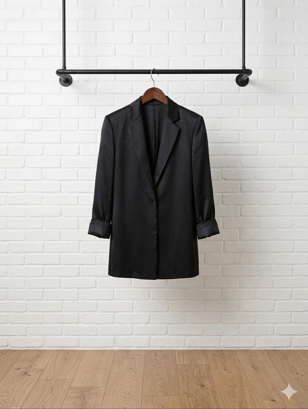 Sylvia Heisel Black Blazer